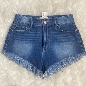 L.T.J. RUBY AND JENNA HI-RISE SHORTS